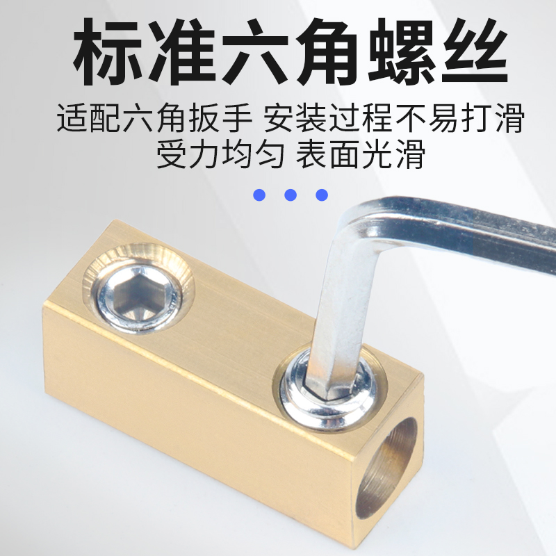 Terminal de cableado de entrada y salida 1-16 cuadrados Tubería de cobre de alta corriente, junta de cable de acoplamiento rápido impermeable y sin engarzamiento