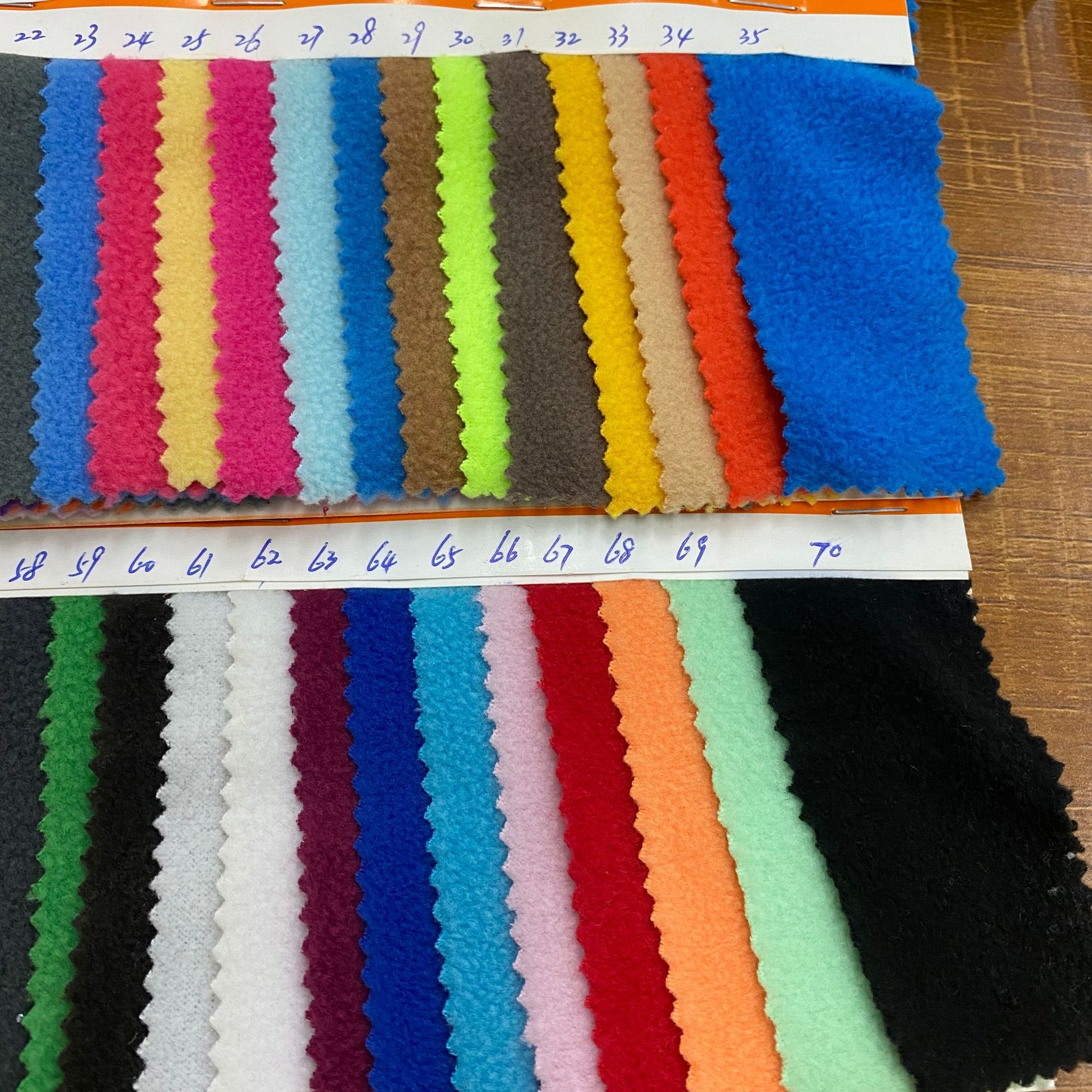 现货批发144F摇粒绒单刷单摇单面摇粒服装箱包玩具卫衣面料