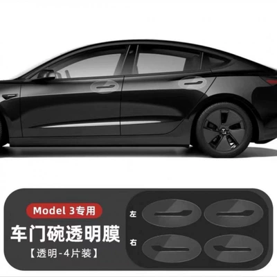 film, door handle protective film, Car paint protective film - renewed-3old-model-3-door-bowl-with-handle-transparent-model