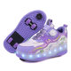 Children's heloo shoes girls four-wheel LED light skates boys skates charging sneaker with wheels