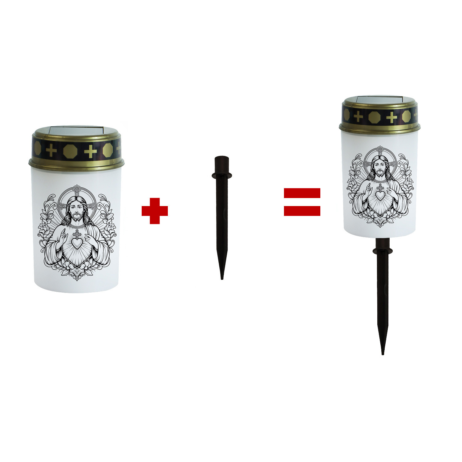 접지 플러그 포함 1(흰색 쉘)