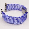 44/45/46/49mm Resin Strap-Glacier Transparent Purple