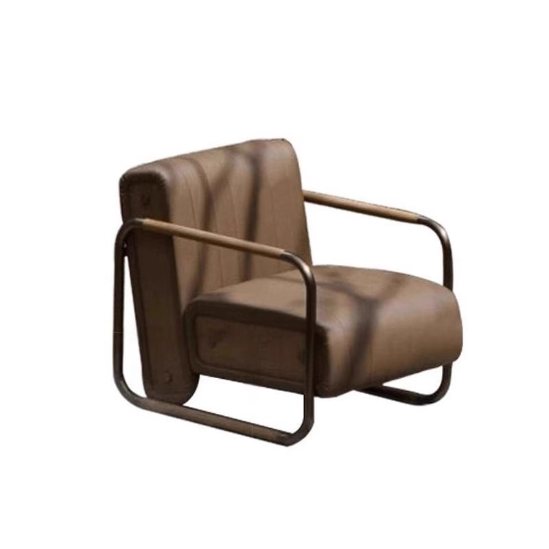 Combinación de sofá al aire libre impermeable y protector solar diseño paisajístico departamento de ventas silla de negociación de muebles de ingeniería individual