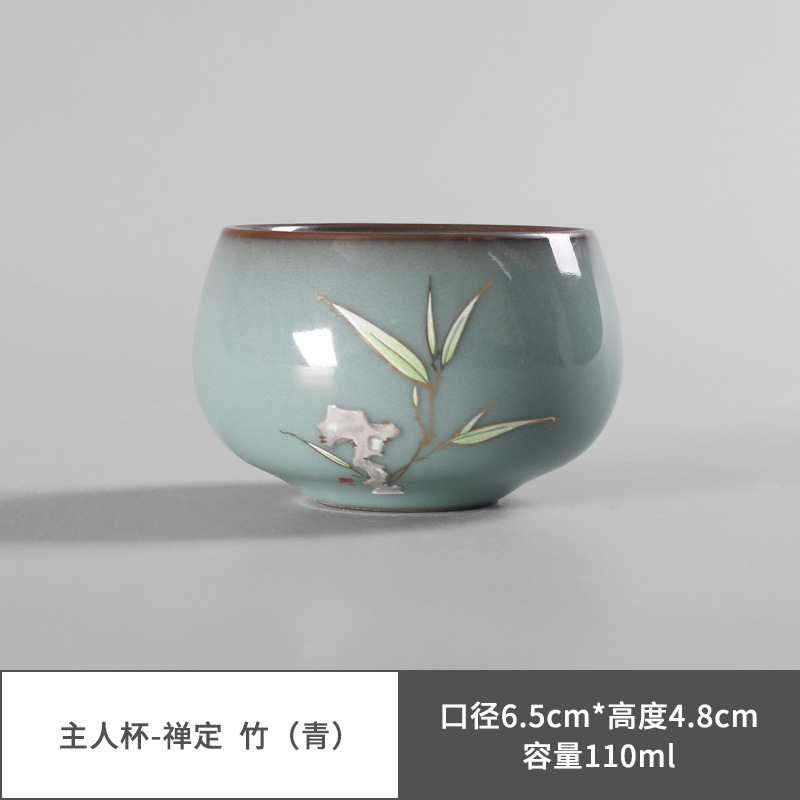Horno oficial juego de té de Kung Fu caja de regalo traje tetera Tazón de tapa taza de té empresa de negocios Reunión Anual apertura regalo logotipo personalizado