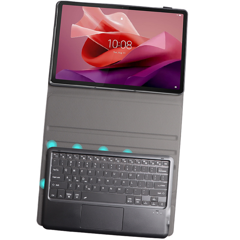 Aplicable a 2024 Lenovo NewPad Pro 12.7 "Cover con teclado Bluetooth TB375FC / XU