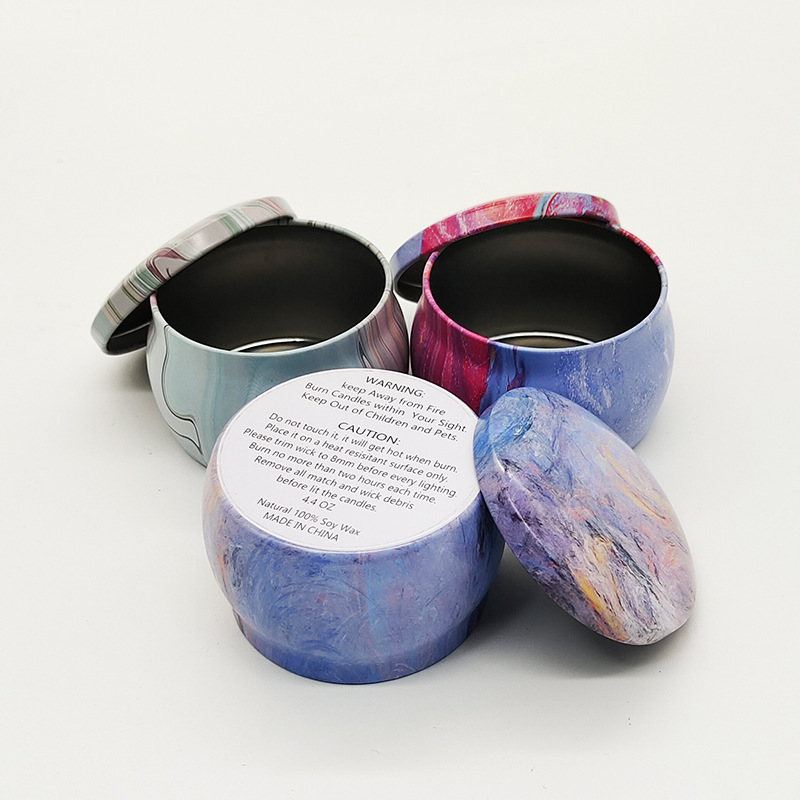 厂家现货批发糖果包装铁罐 金属马口铁包装铁盒  制定圆形铁盒