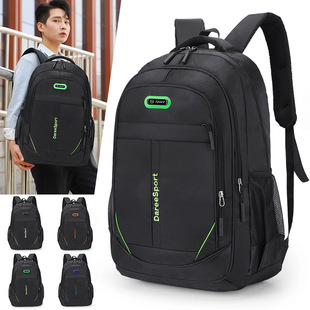 Business Backpack New Style Simple Men's Computer Backpack Large Capacity Backpack High School Student School Bag Wholesale