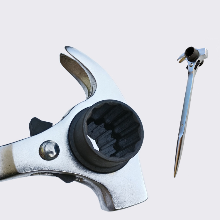 羊角锤功能 多用途棘轮扳手19*22mm，19*21mm厂家批发