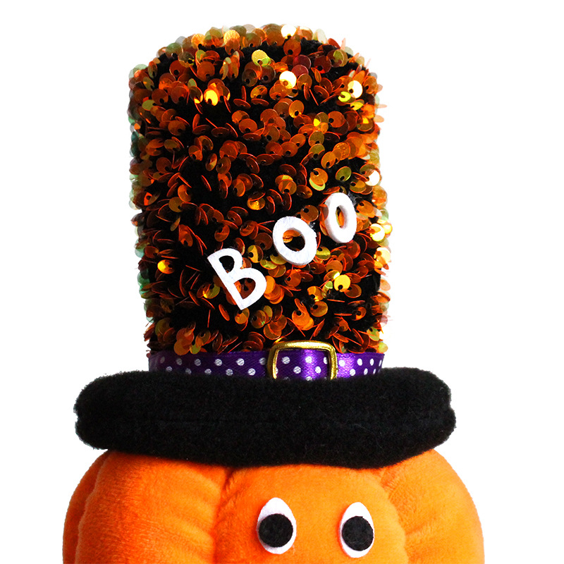 New Halloween Decorations Telescopic Pumpkin Standing Posture Doll Wholesale Nihaojewelry display picture 10