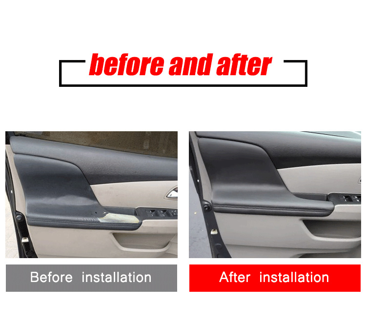 Suitable for 11-17 American Version Honda Odyssey Door Armrest Cover Wear-Resistant Door Panel Leather Odyssey Armrest Leather