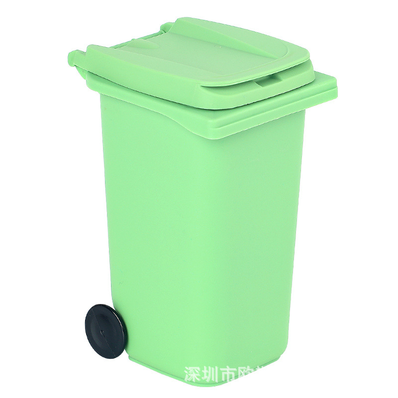 Creativo multifuncional de escritorio cubo almacenamiento plástico moda mini basura sundries pen holder Home Office