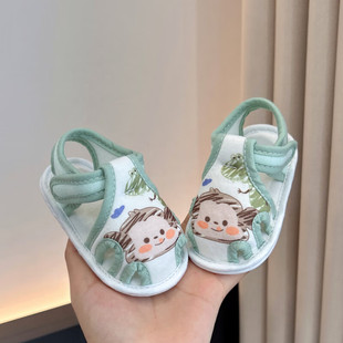 Newborn Baby Shoes Summer 0-6-12 Months Infant Sandals 1 Year Old Baby Shoes Male Baby Step Shoes Soft Sole Female 8