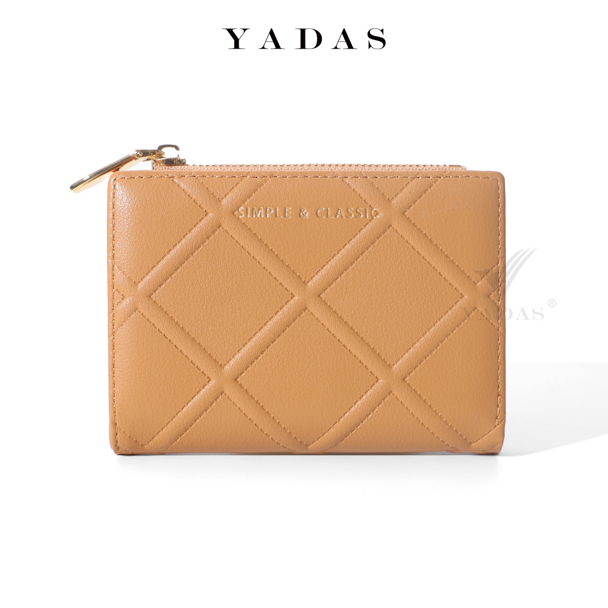 YADAS cartera mayorista de gran capacidad simple bolsa de almacenamiento ligera de lujo ins air zipper bolsa de almacenamiento pu cambio