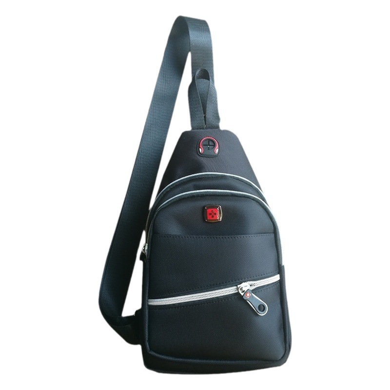 New Swiss Army knife chest bag men's outdoor shoulder bag fashion trendy backpack youth chest shoulder bag factory wholesale price