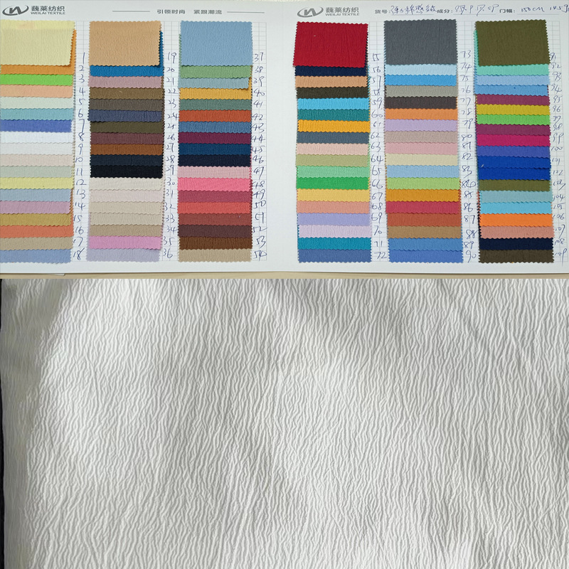 Cotton Sense Crepe Cotton Sense Wrinkle Coat Fabric Stretch Cotton Sense Wash Crepe Cool Silk Sense Texture Wrinkle Cloth