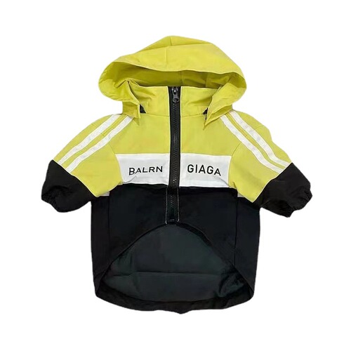Pet trendy brand jacket autumn and winter new Teddy Schnauzer Bichon Pomeranian waterproof coat cat clothes trendy