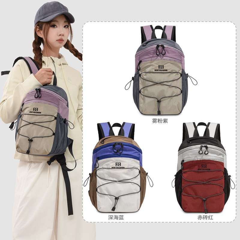 Capacious backpack