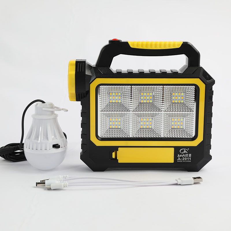 Portable Solar Lighting Kit with External Light Bulb, USB Rechargeable, Can Charge Mobile Phones, Solar Lamp for African Home Use and Market Stalls Portable Solar Lighting Kit with External Light Bulb, USB Rechargeable, Can Charge Mobile Phones, Solar Lamp for African Home Use and Market Stalls