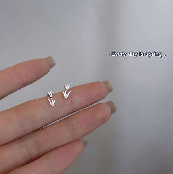 Pendientes de aro lisos para mujer, lujo ligero, pendientes de alta gama, pendientes populares, aretes de diseño exclusivo, aretes de otoño e invierno al por mayor