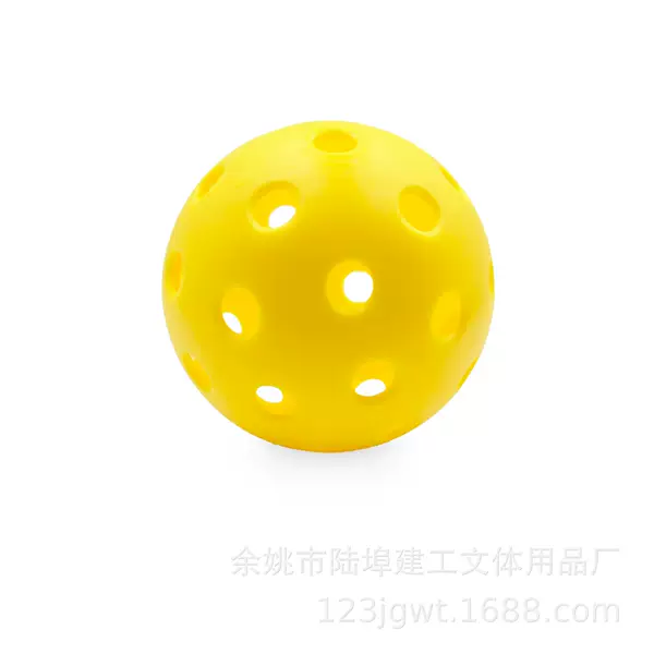 Hole Ball Manufacturer 74mm Pickleball 40 Holes Indoor and Outdoor 26 Holes Cross-Border Hot Selling Pickleballs