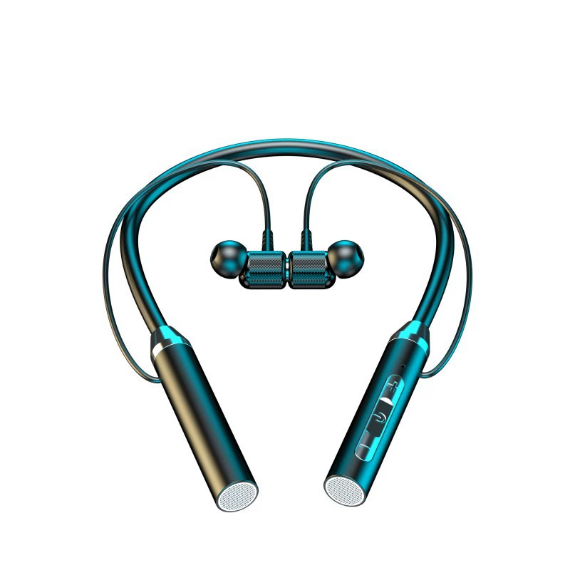 Беспроводная магнитная suction Bluetooth наушники стерео с двумя ушами, мощный бас, спортивные штанги шея, вкладыши в ухо, шумоподавление