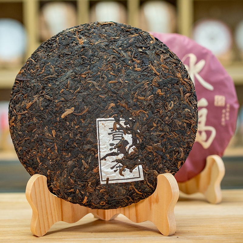 Iceland Pu'Er Tea Ripe Tea 357g Small Tree Fermented Tea Cake Factory Direct Sale Aged Ripe Wholesale Aromatic Tea from Lincang Tea Region Iceland Pu'Er Tea Ripe Tea 357g Small Tree Fermented Tea Cake Factory Direct Sale Aged Ripe Wholesale Aromatic Tea from Lincang Tea Region