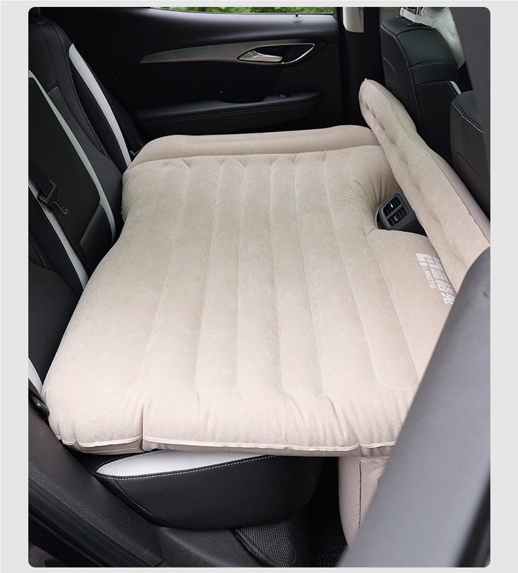 Self-inflating car mattress, rear seat sleeping pad for cars, a magical tool for sleeping in the car, flattens out the rear seat bed