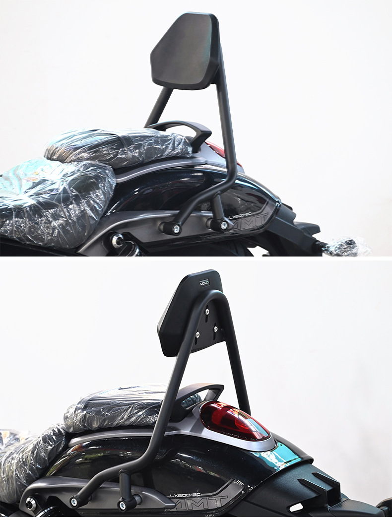 Suitable for Wuji Cu625 Rear Backrest, Retro Reinforced Adjustable Passenger Lumbar Support Seat Cushion, Tail Wing Modification Parts