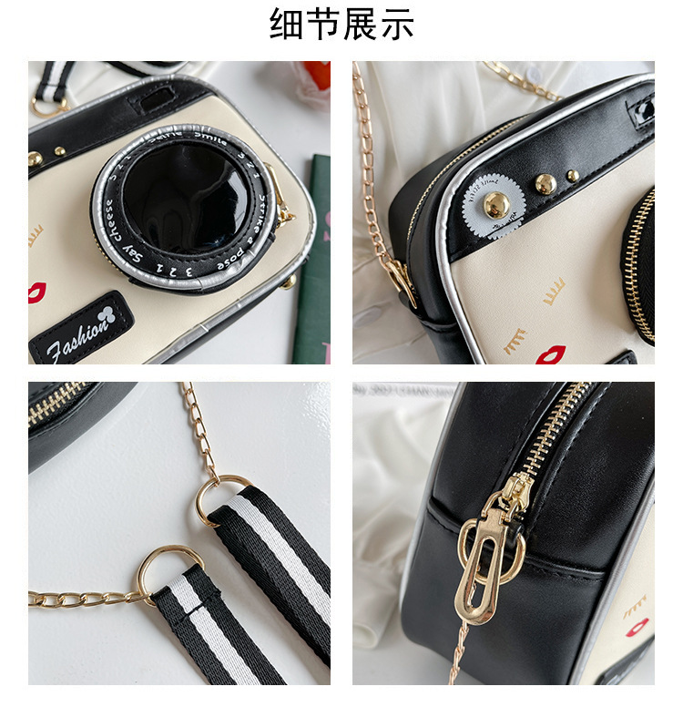 Korean Cute Fashion Style Camera Messenger Bag display picture 28