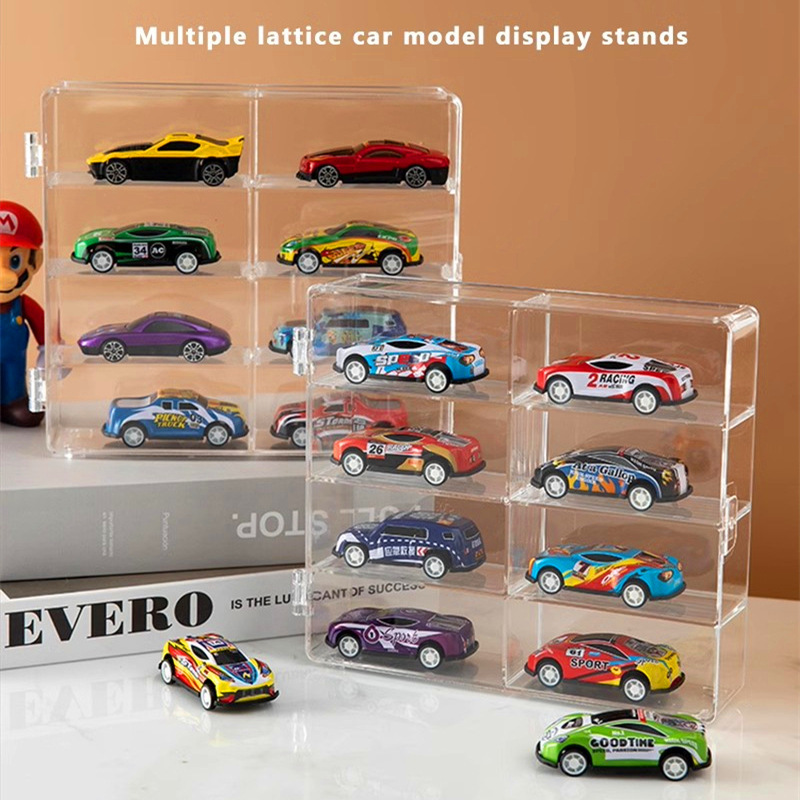 Hot Wheels Storage Box Car Model Toy sports car Multi-American Card Display Stand Transparent Acrylic Storage Rack