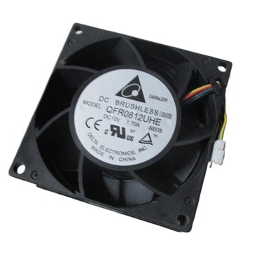 原装正品台达QFR0812UHE DC12V 1.70A 8CM 8038 4线 直流散热风机