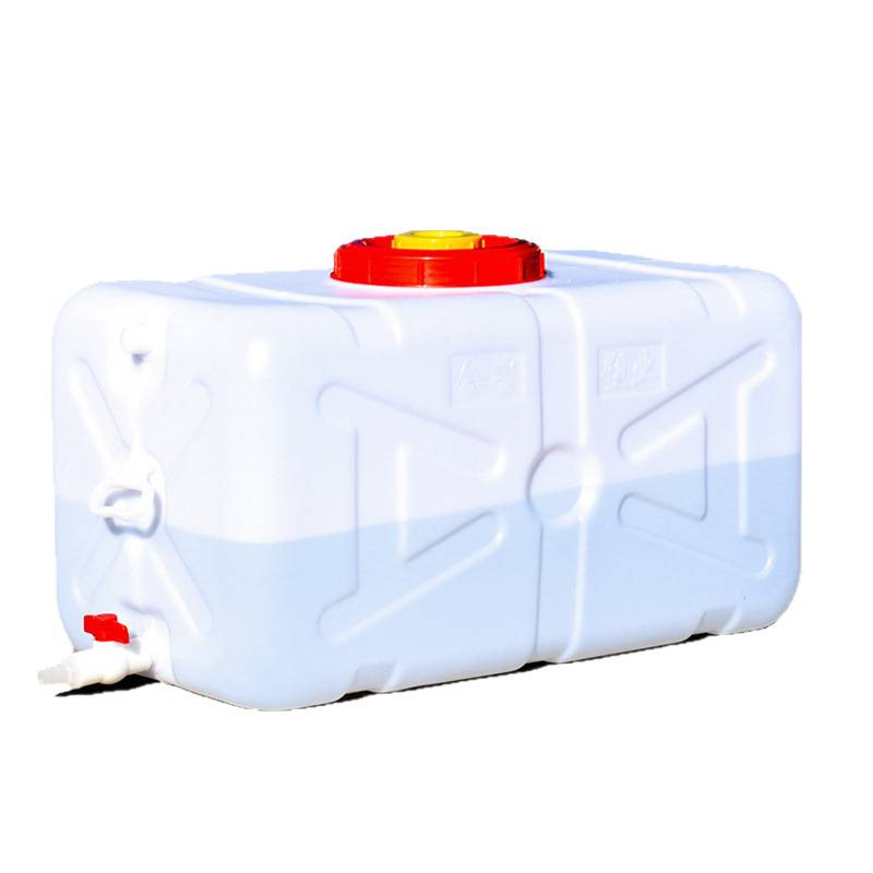 tanque de plástico cuadrado cubo de agua cubo de almacenamiento de agua exterior cubo de almacenamiento de agua horizontal cubo de almacenamiento de agua grande almacenamiento de agua de gran capacidad
