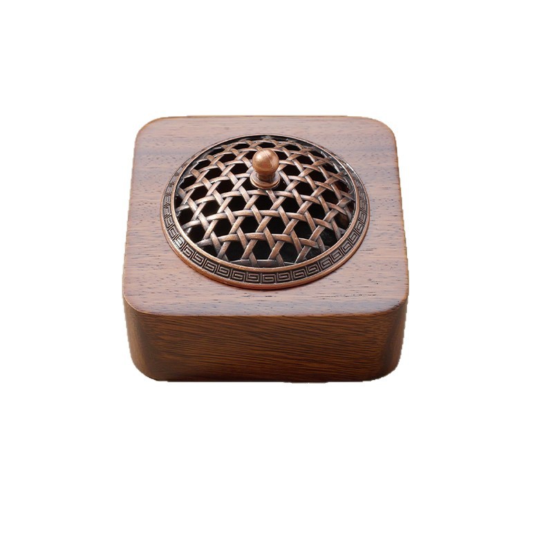 horno de purificación desmagnetizante de cristal natural, horno de incienso de nuez, horno de incienso de ratón blanco, horno de incienso de disco, recipiente de desmagnetizante de cristal image 6