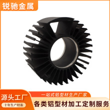 铝材CNC太阳花挤出太阳花散热器路灯工矿led灯饰灯舞台灯散热器