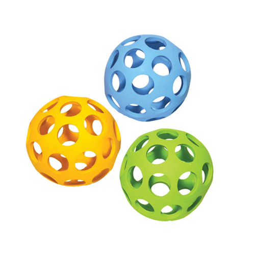 British rosewood cool breath freshening chew toy meat flavored chew toy gurgle drip-proof ball dog toy