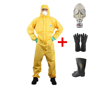 Kunzaier K4000 Lightweight Chemical-Proof Clothing Gas Mask Mask Experimental Anti-Chemical Protective Clothing Acid and Alkali Resistant