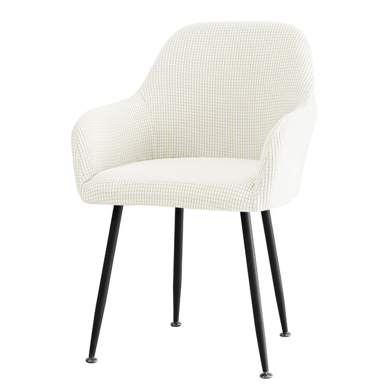 cubierta de sillón gruesa de granos de maíz cubierta de silla de oficina giratoria cubierta de silla de comedor de hotel casero cubierta de silla de banquete sensación de alto nivel