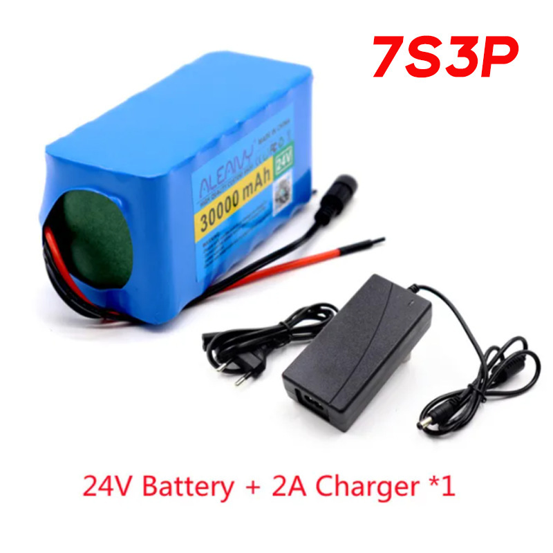 24V 30Ah 18650リチウム電池バッテリーパック7 s3 p 29.4v 350W 500W電動自転車バッテリー|undefined