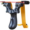 Street slingshot with laser, hair rope with flat rubber bands, 98 carat, infra-red laser sight, increased thickness