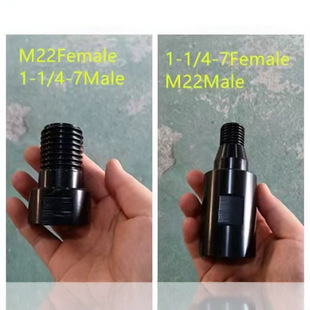 Foreign trade rhinestone joint rhinestone change wire Beijing wire M22 inner tooth turn 1 1/4UNC outer tooth