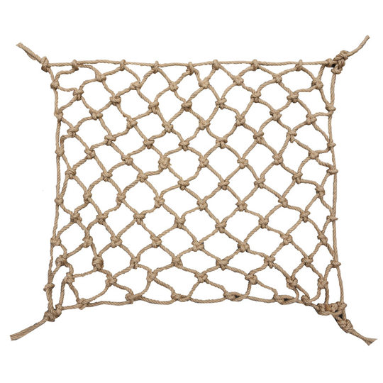 Hemp Rope Grid Decorative Net Retro Bar Ceiling Rope Net Fishing Net Outdoor Climbing Net Safety Protection Net Fence Net