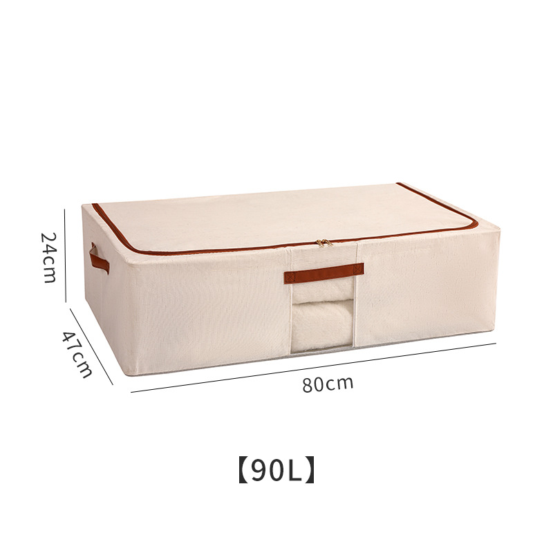 90L 80*47*24 [천산면과 린넨 소재의 침대 베이스]
