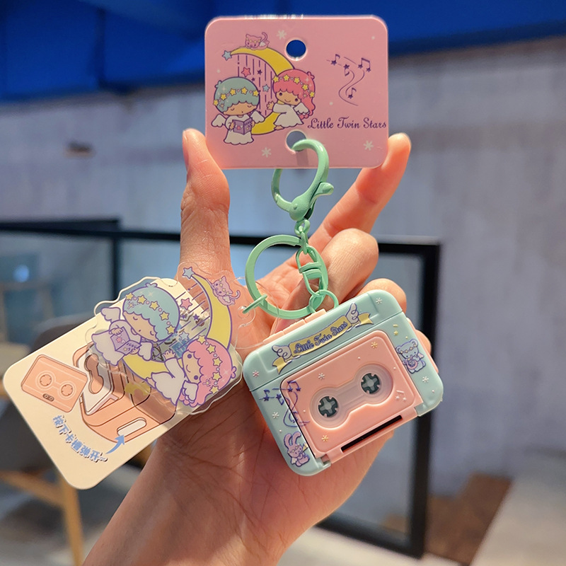 2026年新作正規品サンリオクロミぬいぐるみキーホルダー女性向け可愛いハローキティぬいぐるみカメラ小物