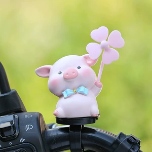 Electric car ornaments summer motorcycle decorations car supplies advanced sense bicycle new battery car decoration