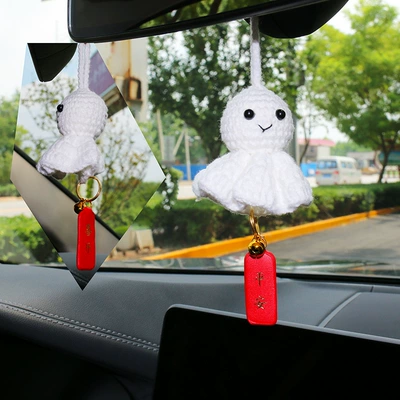 Car Interior Decorations for Car hanging - sunny-day-doll-peace-and-joy