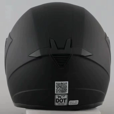 Motosiklet kaskı (dəbilqə), Cycling - matte-black-m