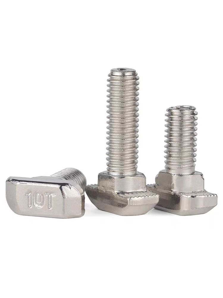 European standard T-shaped screw multi material T-shaped ship bolt M5M6M8 20/30/40/45 T-shaped screw