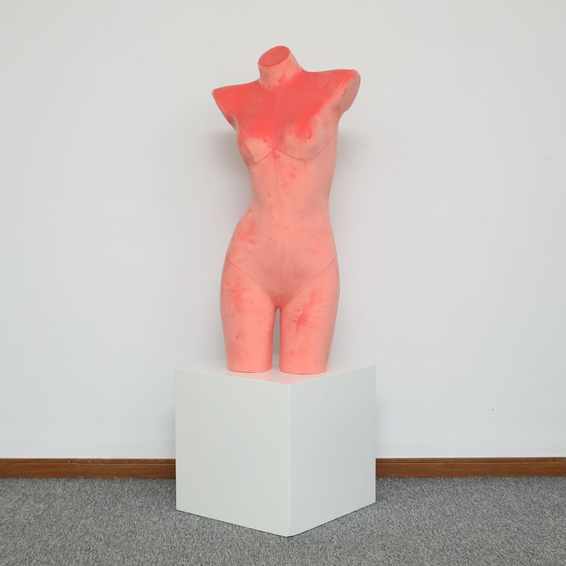 (벨벳 원피스 속옷몰드 [오렌지])