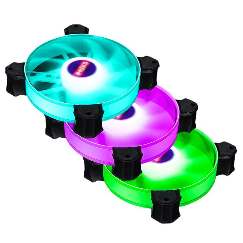 Граница кросс-бортная арка RGB компьютерная коробка радиатор Shenguang синхронный Phantom Фантасический цветной тихий вентилятор