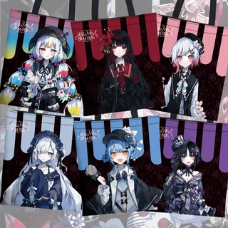 魔法少女的魔女审判魔裁周边帆布袋橘雪莉希罗周边购物袋手提袋